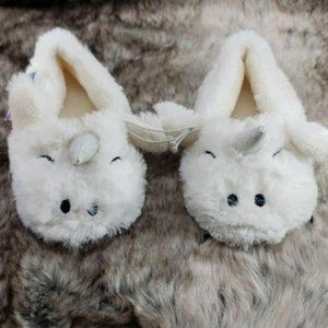 Love At‎ First Sight Unicorn Girls Slippers SZ 2-3T